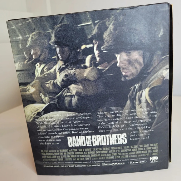 Band of Brothers VHS, 2002, Six Tape Boxed Set Steven Spielberg, Tom Hanks - Picture 3 of 6